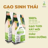 Gạo Ngỗng Sinh Thái ST25 Xát Lứt 3kg