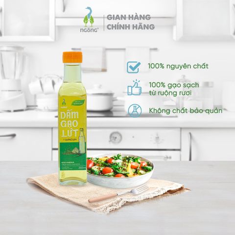 Dấm gạo lứt 250ml