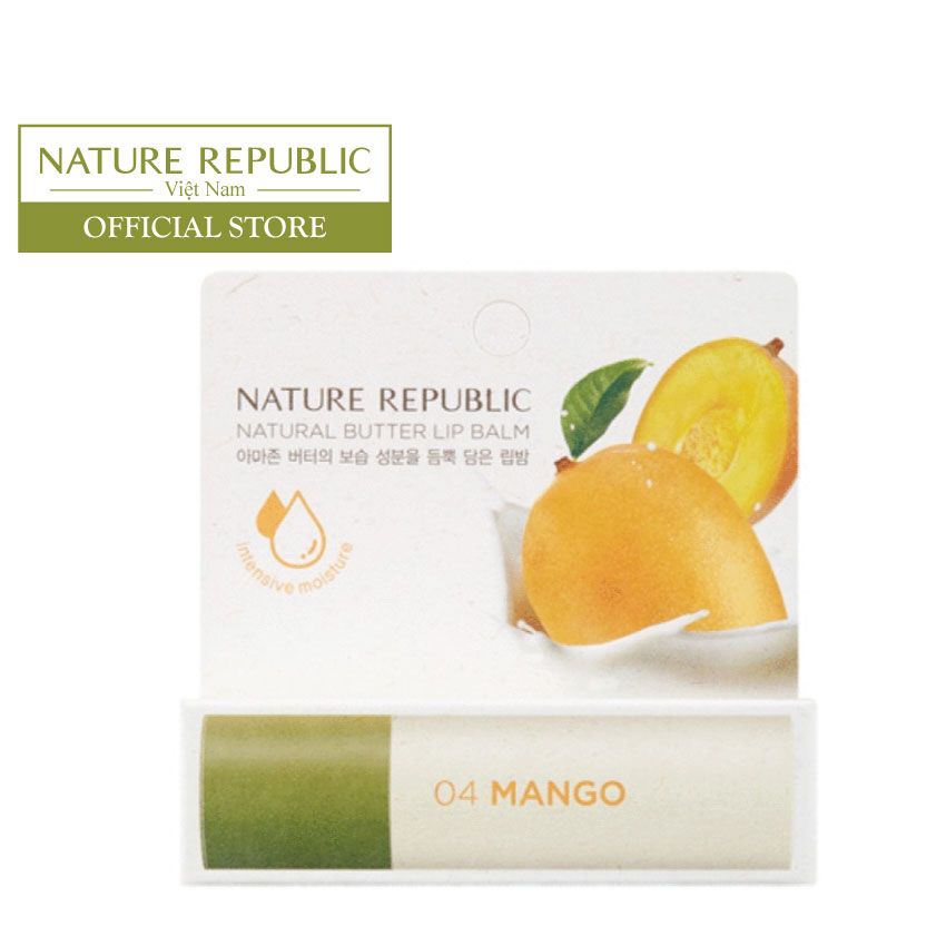 NATURAL BUTTER LIP BALM MANGO