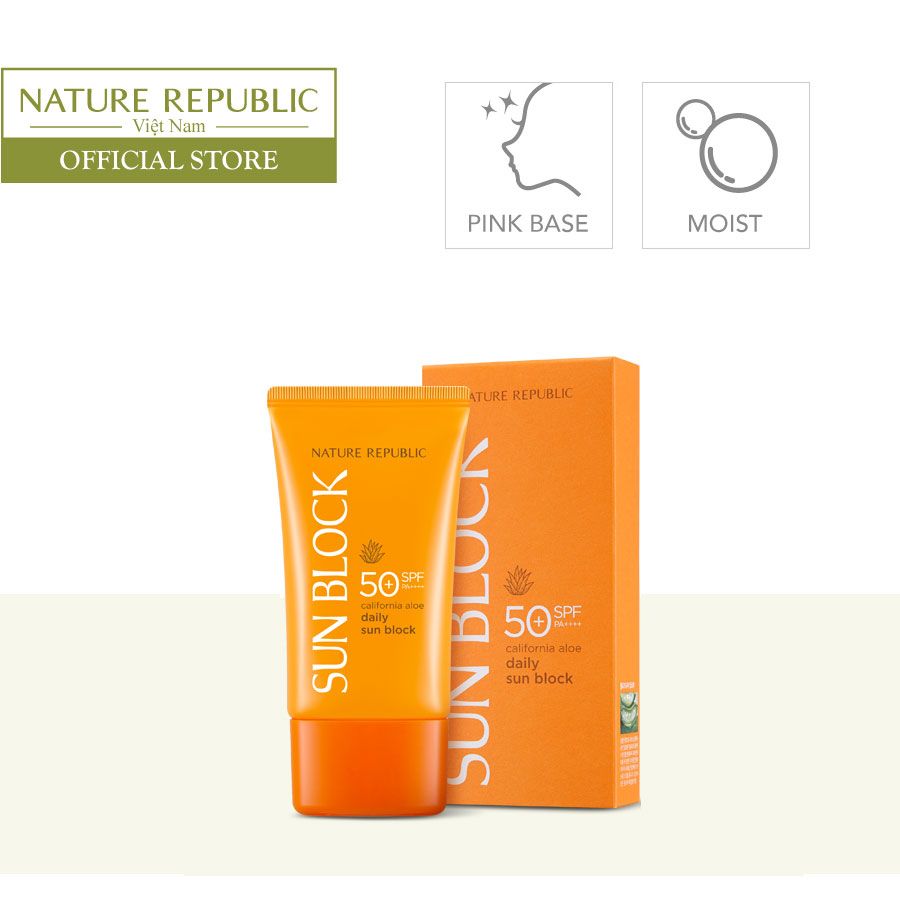CALIFORNIA ALOE DAILY SUN BLOCK SPF50+ PA++++