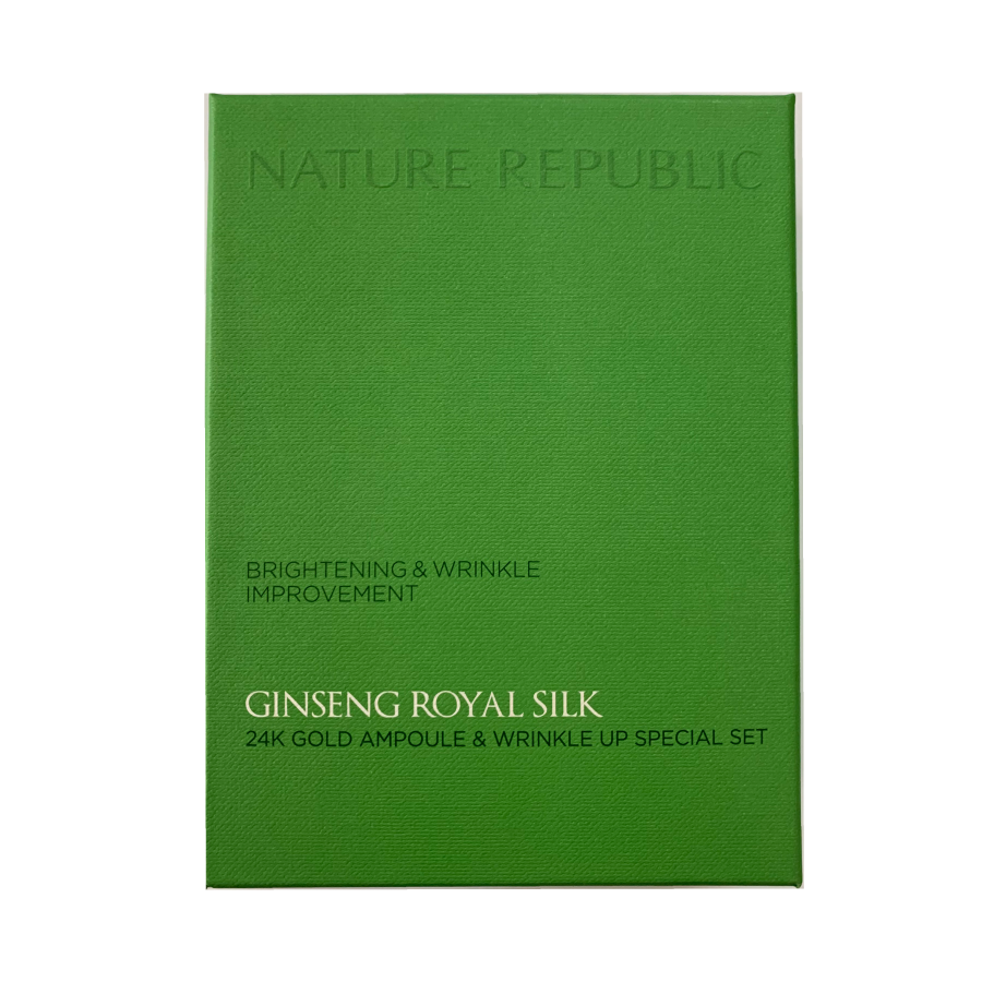 GINSENG ROYAL SILK 24K GOLD AMPOULE & WRINKLE UP SPOT SPECIAL SET