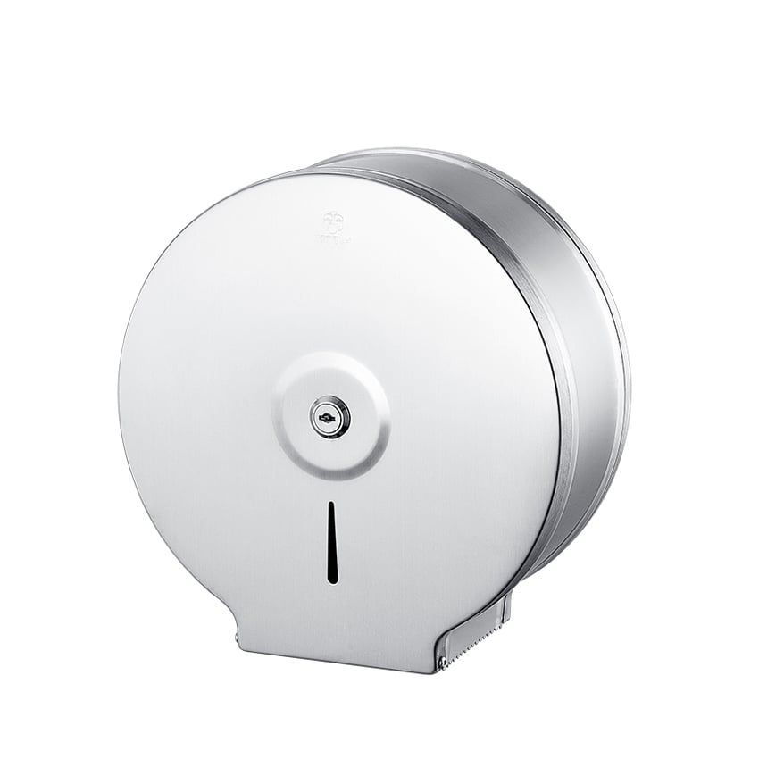 Hộp đựng giấy vệ sinh cuộn lớn có INOX (HG07)