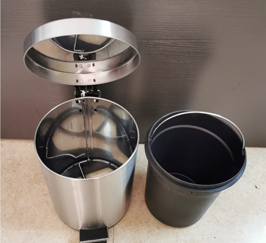 Thùng Rác Inox Đạp Chân 20 Lít