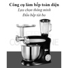 Máy nhào trộn bột, làm bánh kem, sadlad thế hệ mới dung tích 6.5 lít, công suất mạnh mẽ 1300W với động cơ AC thế hệ mới, 6 cường độ xoay tiêu chuẩn đa dạng làm bánh nướng dễ dàng