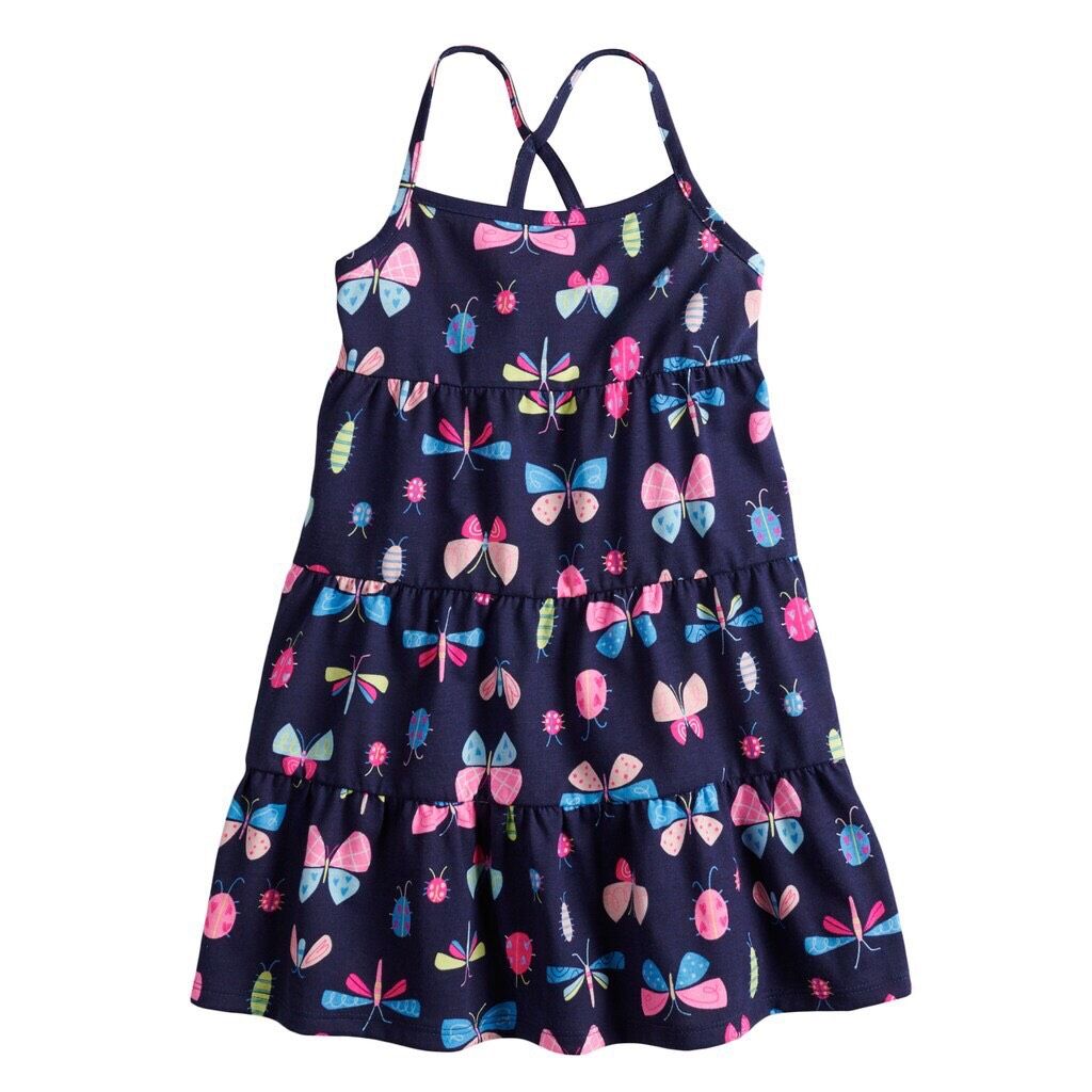Đầm Yếm BG Jumping Beans Xanh Đen Bướm
