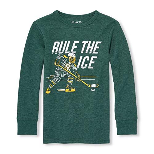 Áo Tay Dài Bé Trai Place Xanh Lục Rule The Ice