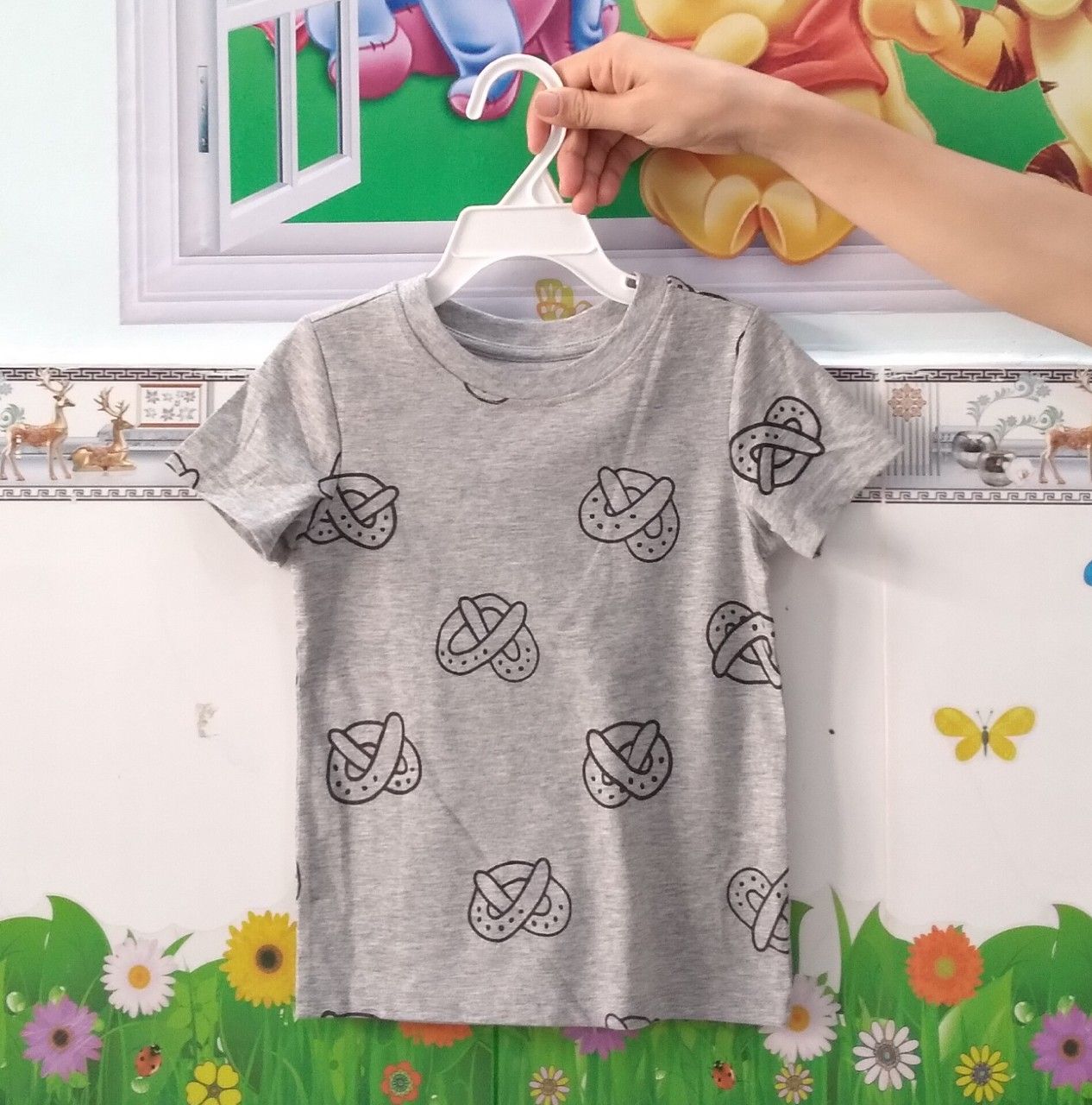 Áo Cộc Tay Bé Trai Cat&Jack Bánh Quy Xoắn