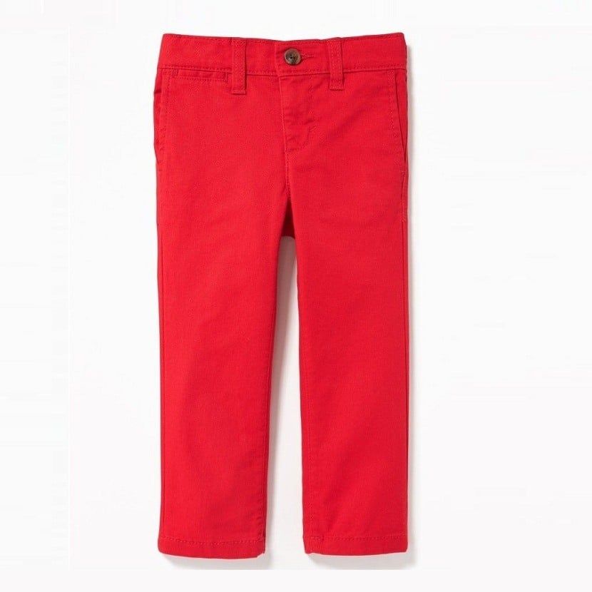 .Quần Kaki Dài Bé Trai Old Navy Đỏ