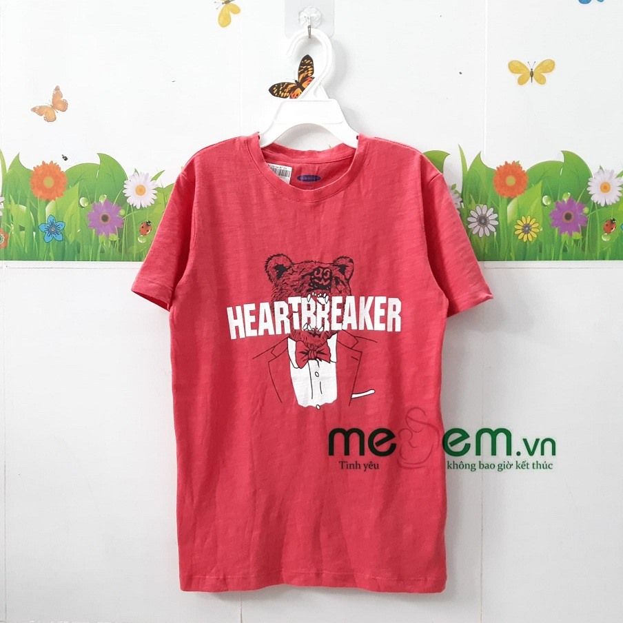 Áo Cộc Tay Bé Trai Old Navy Đỏ Heartbreaker