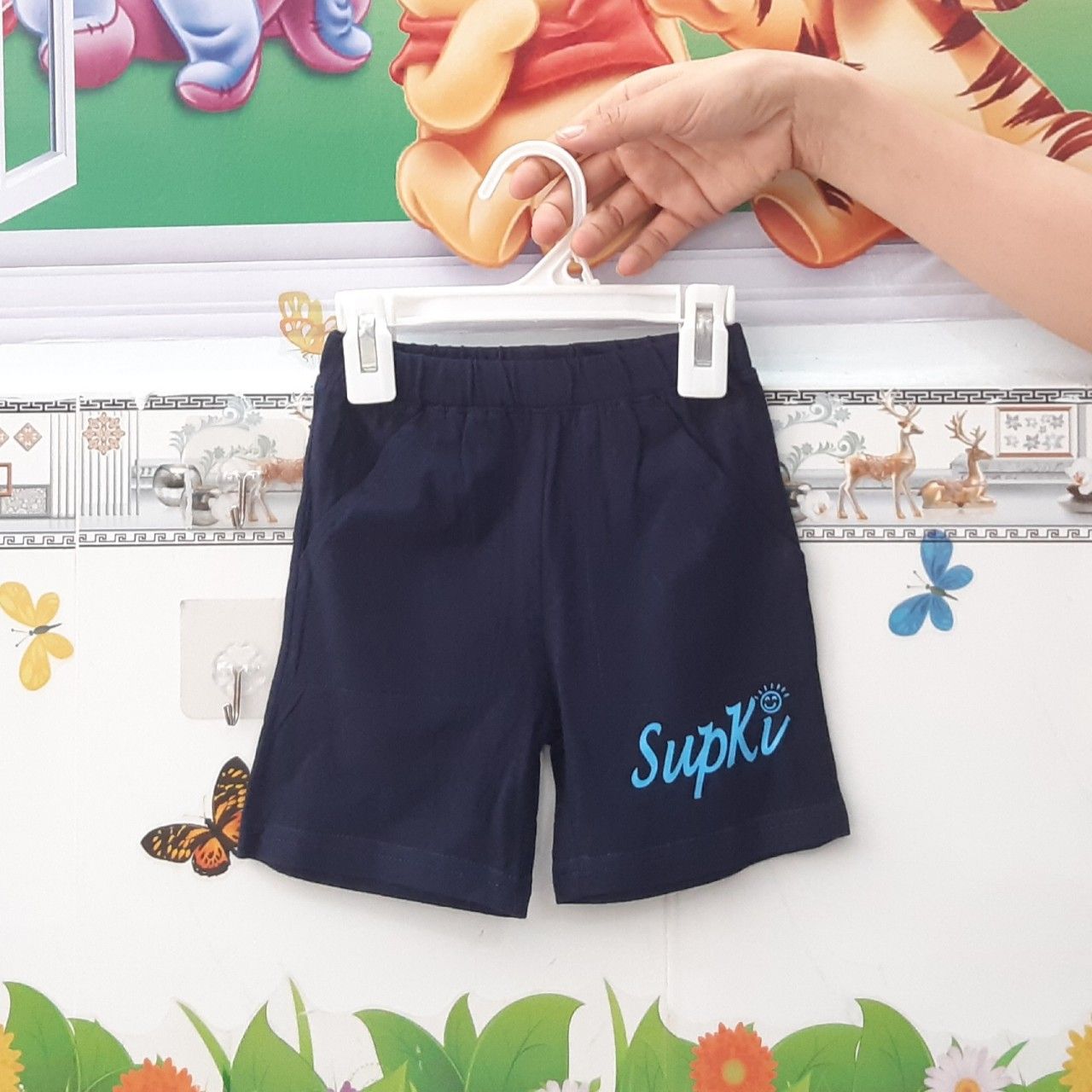 Quần Đùi Thun Cotton Bé Trai Size Nhí