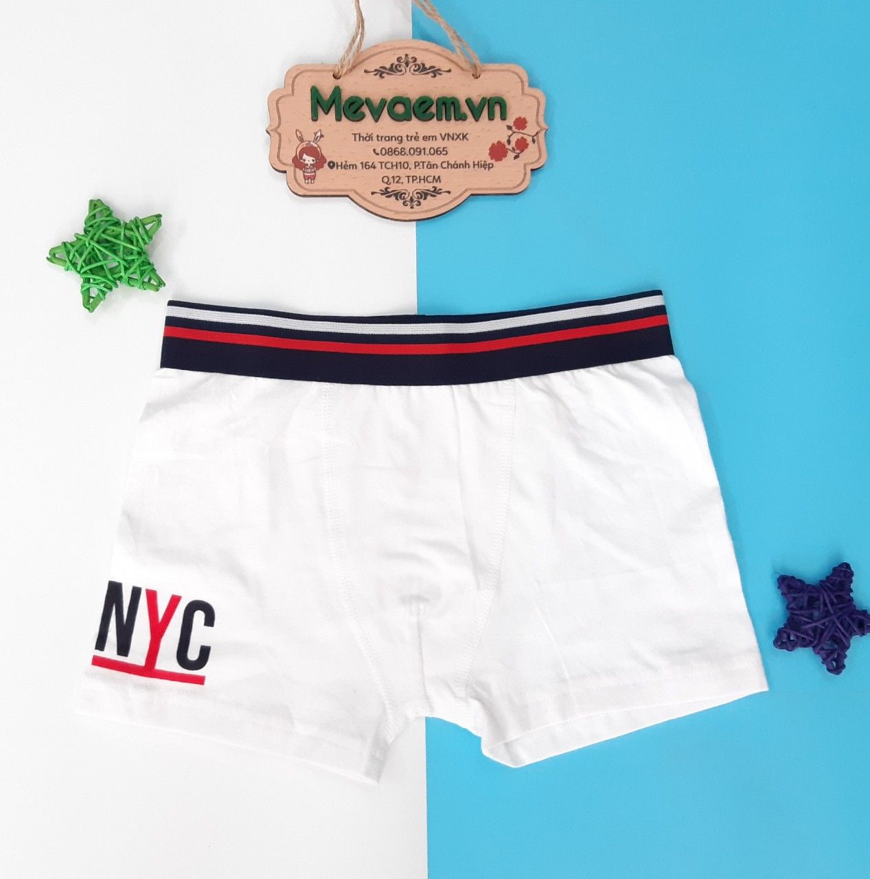 Quần Chip Đùi Bé Trai Next Size 7-8T Họa Tiết
