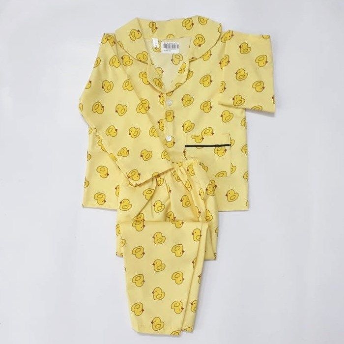 Bộ Pijama Dài Tay Cho Bé Vịt