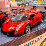  8595-2A HỘP XE HƠI LAMBORGHINI MỞ CỬA, CỐP ĐK 7 Đ.TÁC, CÓ SẠC, TL 1:16 Sporst Car 