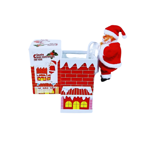 CX-1223 HỘP NOEL PIN CHUI ỐNG KHÓI (TIẾNG ANH)