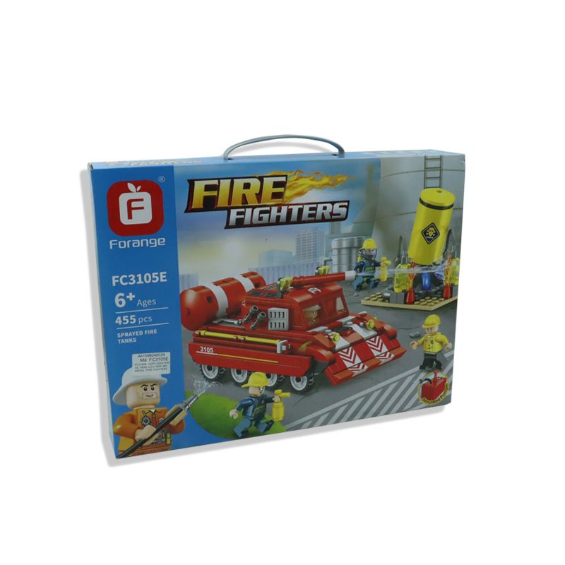 Lego xe tăng cứu hỏa 455 miếng
