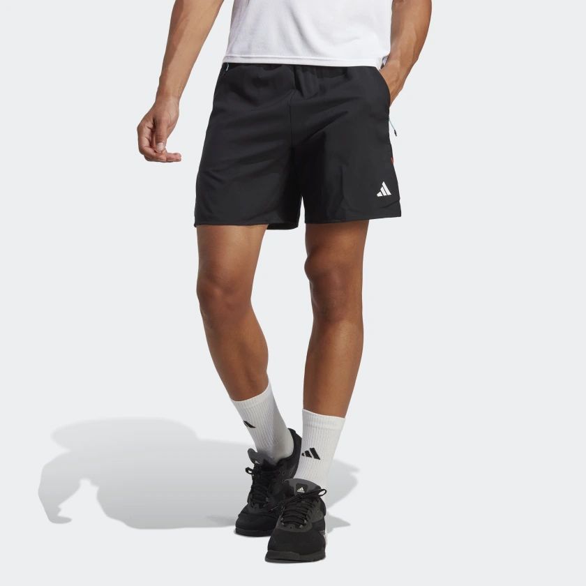  Quần training adidas TI 3S SHORT nam IB7330 