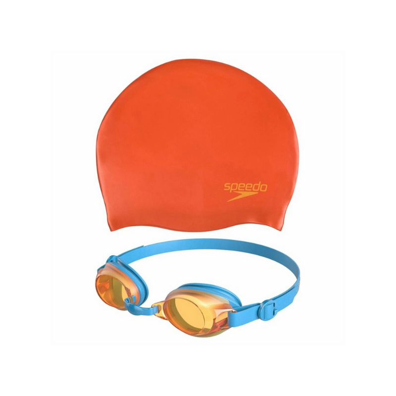  Set Kính bơi, mũ bơi trẻ em Speedo Jet Junior Swim Set 8-09302B996 