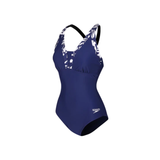  Đồ Bơi Một Mảnh Nữ SPEEDO CROSSBACK PANEL 1PC (A) BLUE/WHITE 8-12206G575 
