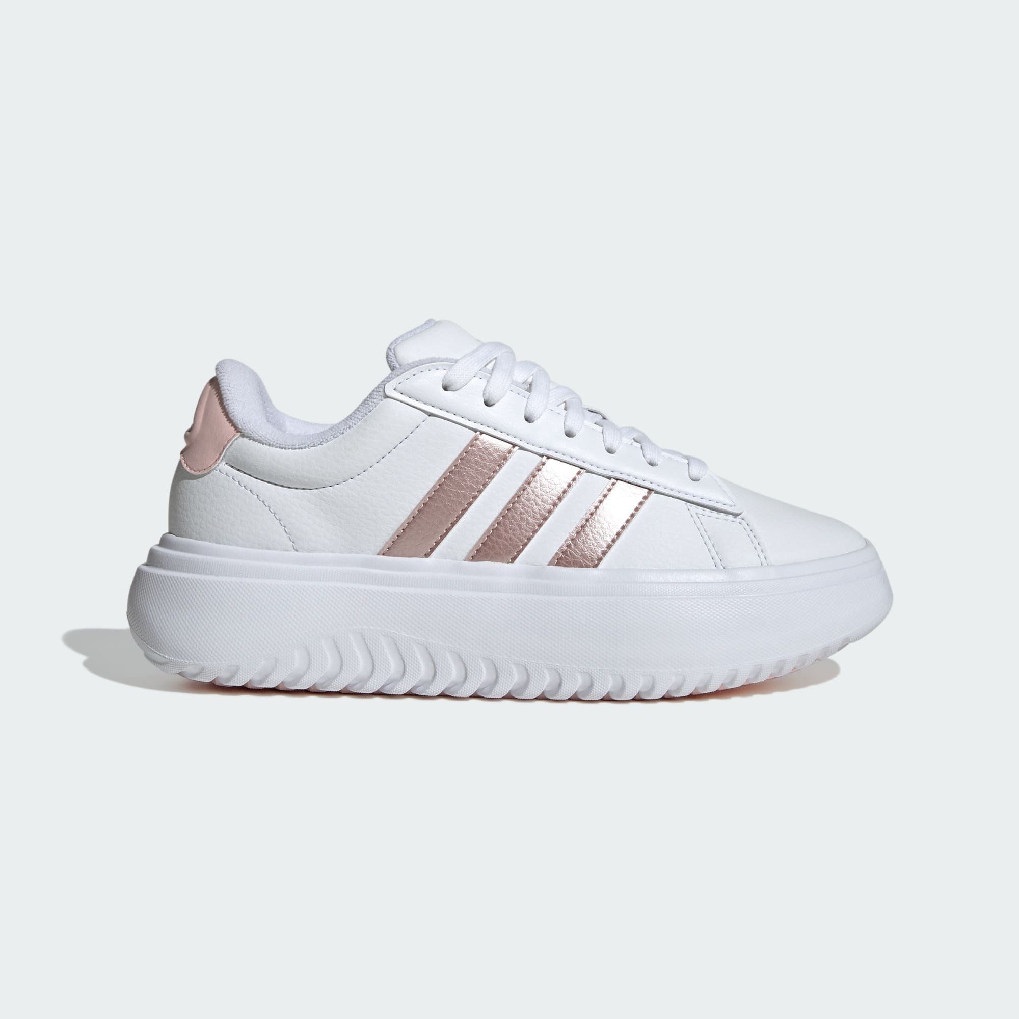 Giày thể thao adidas PLATFORM GRAND COURT nữ IH2425
