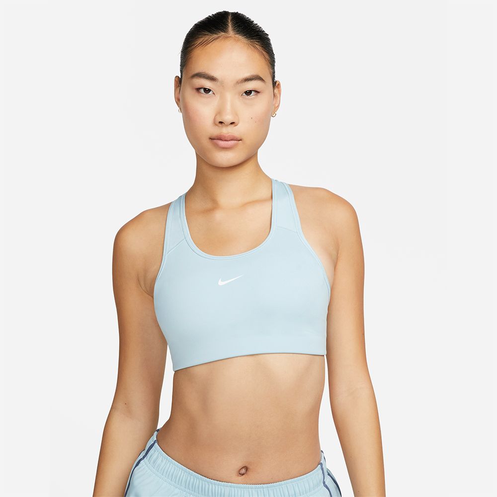  Áo training nike AS W NK DF SWSH 1PP BRA nữ BV3637-442 