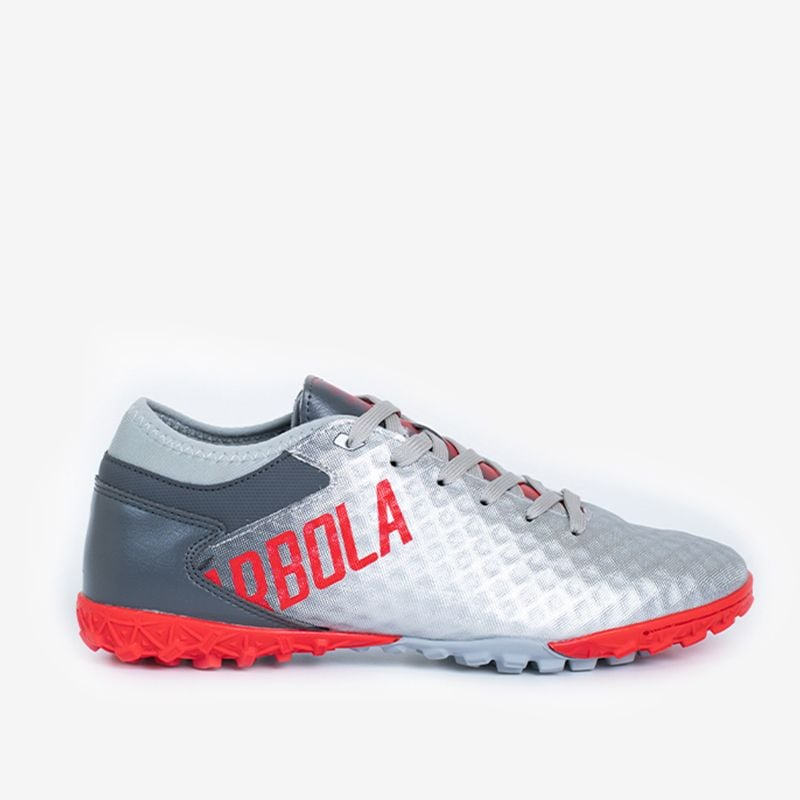 Giày bóng đá jogarbola JG-9020 colorlux 2.0 Ultra Silver/red