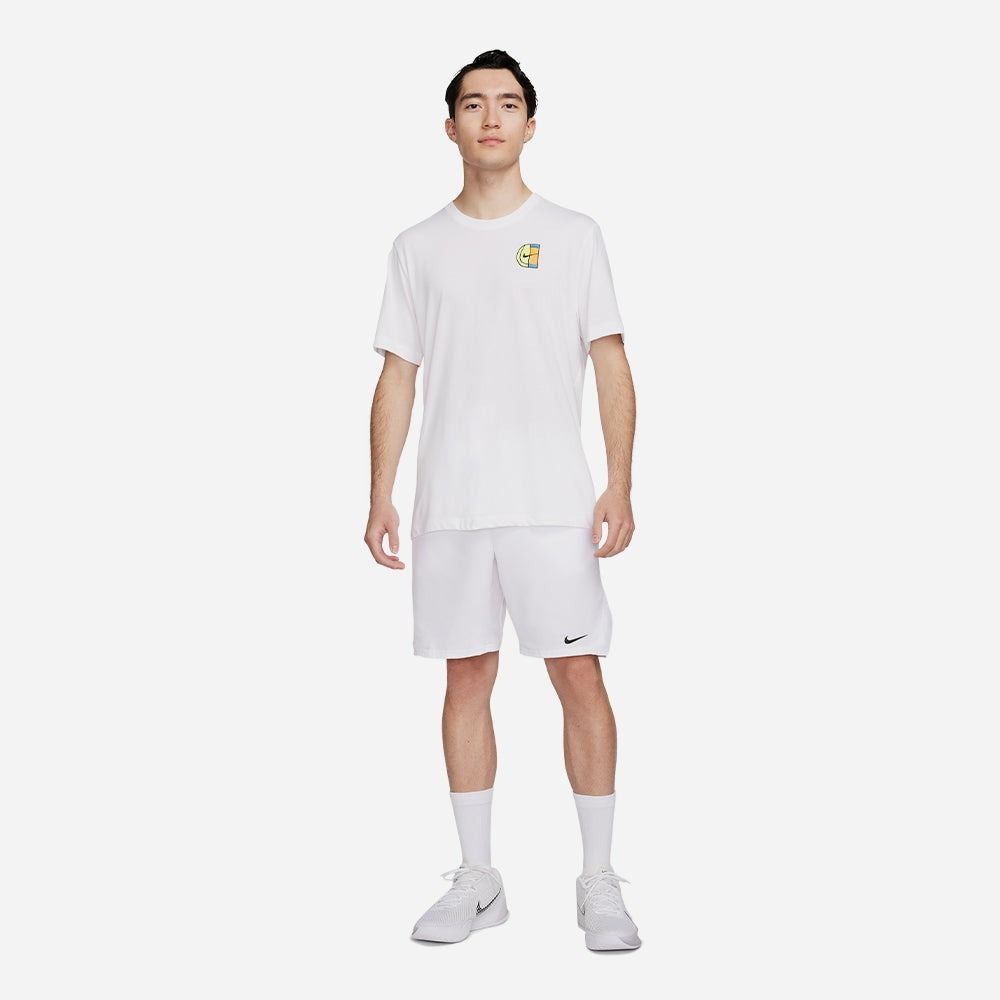 Quần tennis nikeCourt Dri-Fit Victory 9In nam FD5385-100