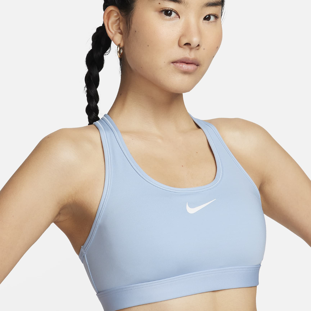  Áo training Nike Swoosh Medium Support nữ DX6822-440 