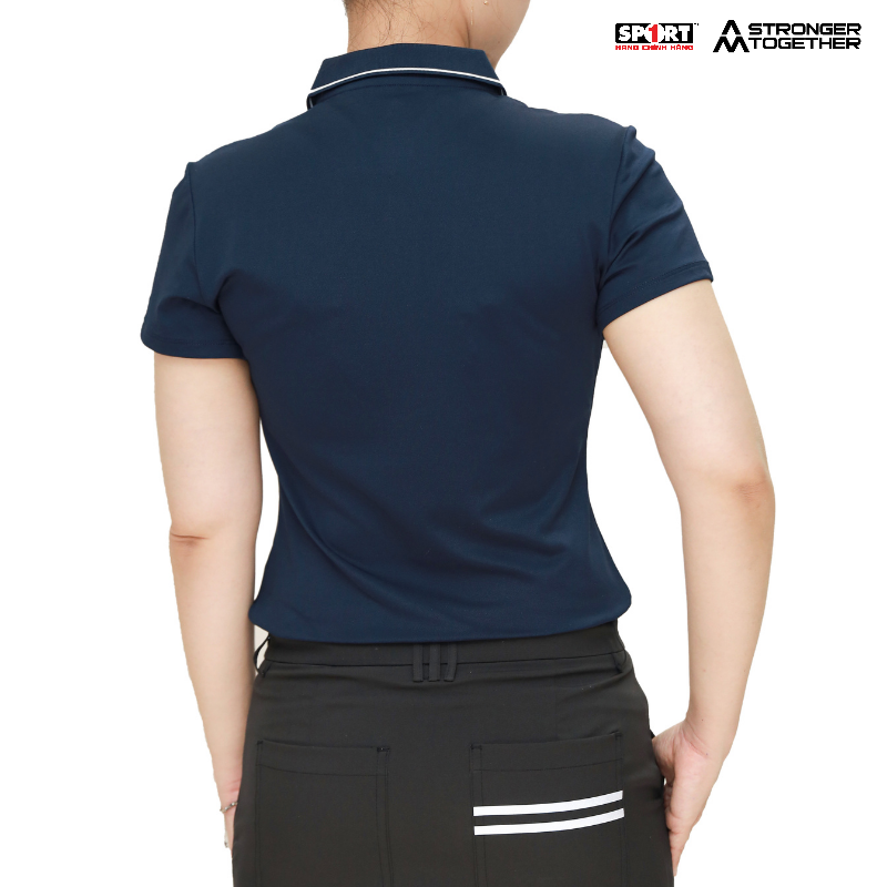  Áo Polo women PLW212  Navy 