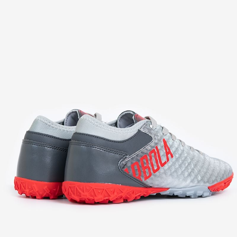 Giày bóng đá jogarbola JG-9020 colorlux 2.0 Ultra Silver/red