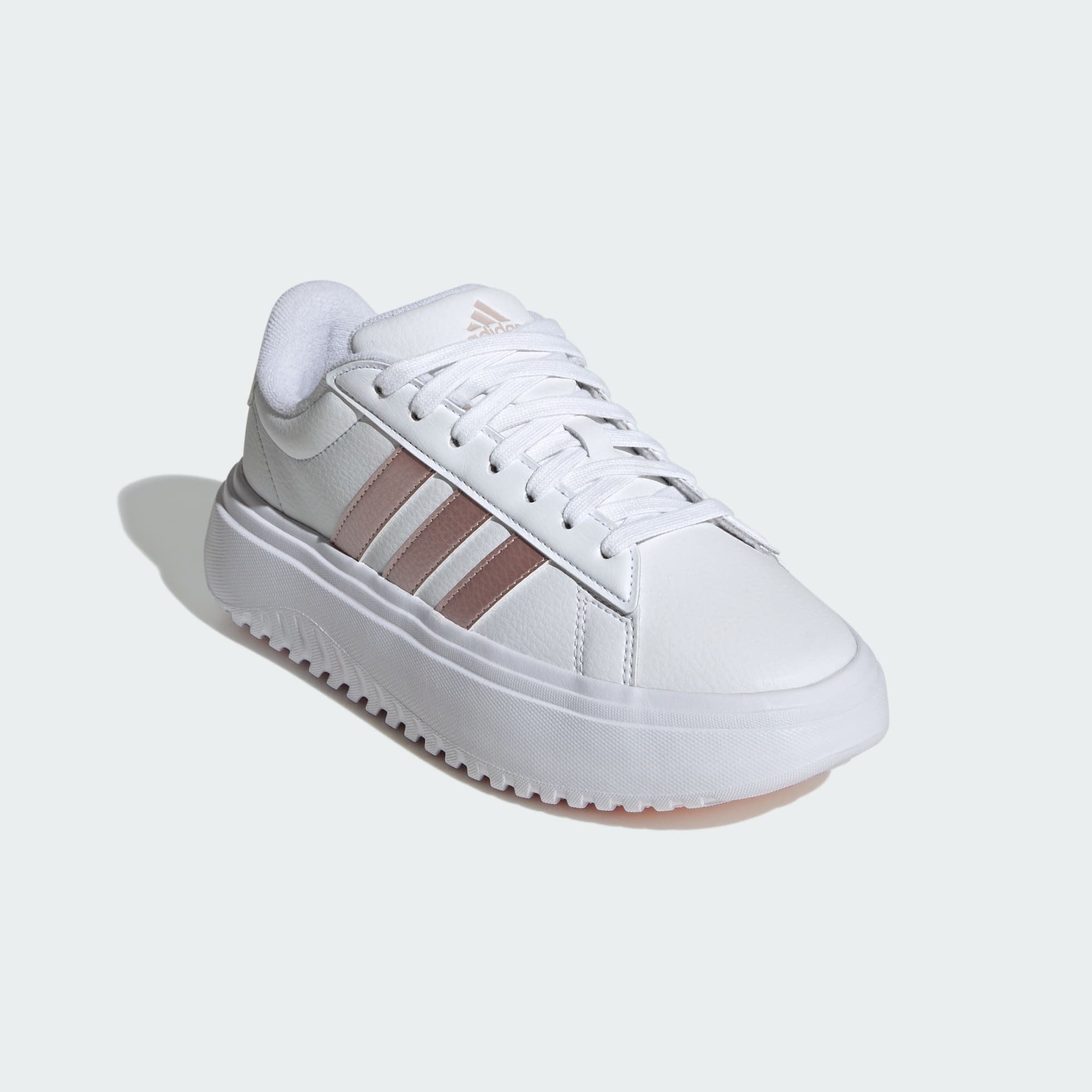 Giày thể thao adidas PLATFORM GRAND COURT nữ IH2425