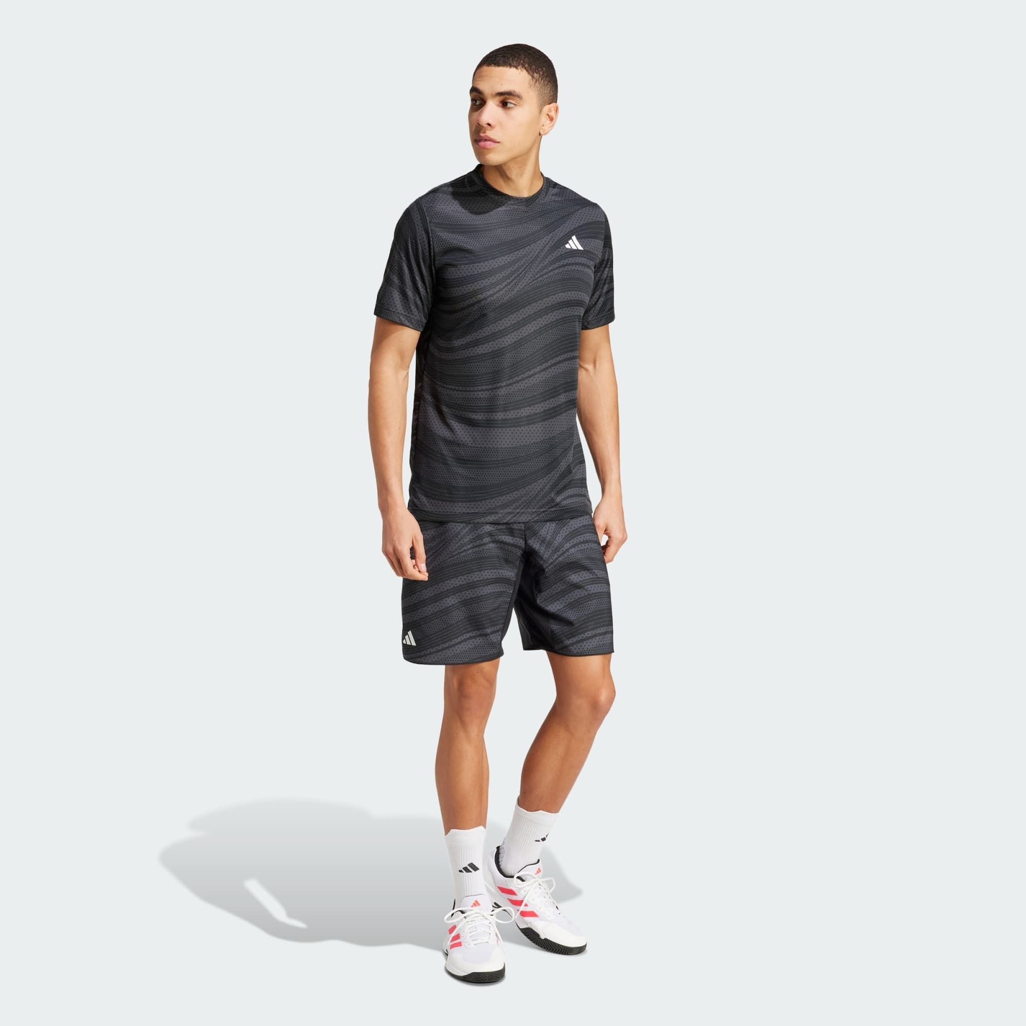 Quần tennis adidas SHORT GRAPHIC CLIMACOOL nam JF8426