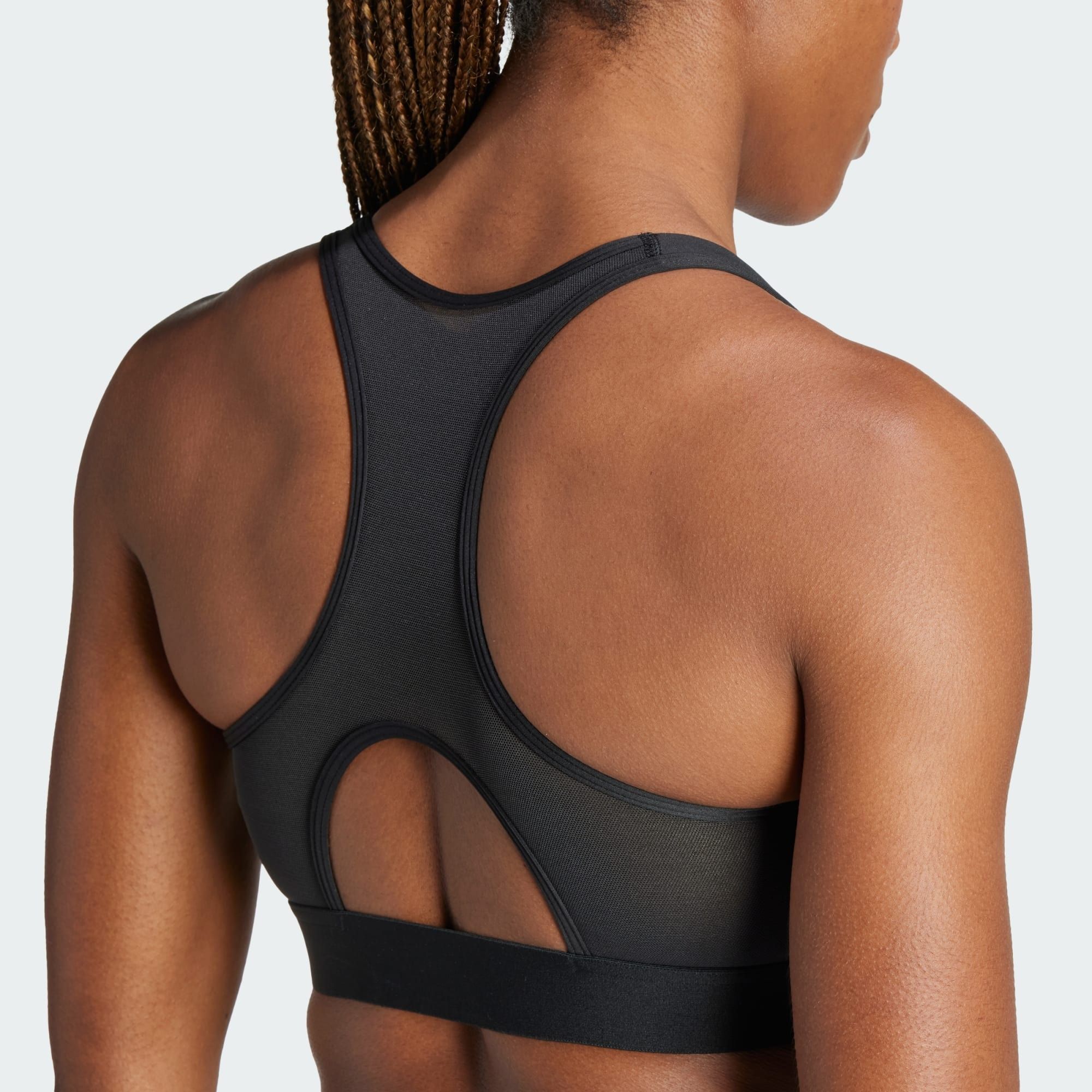 Áo training Adidas MEDIUM SUPPORT POWERIMPACT nữ IX4939