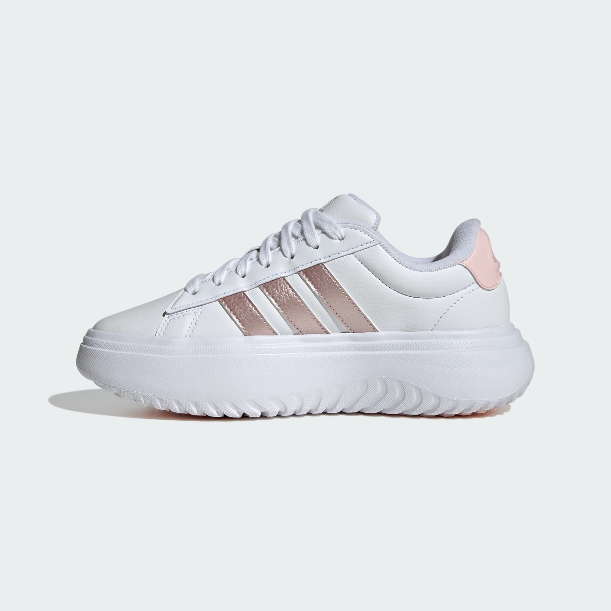 Giày thể thao adidas PLATFORM GRAND COURT nữ IH2425