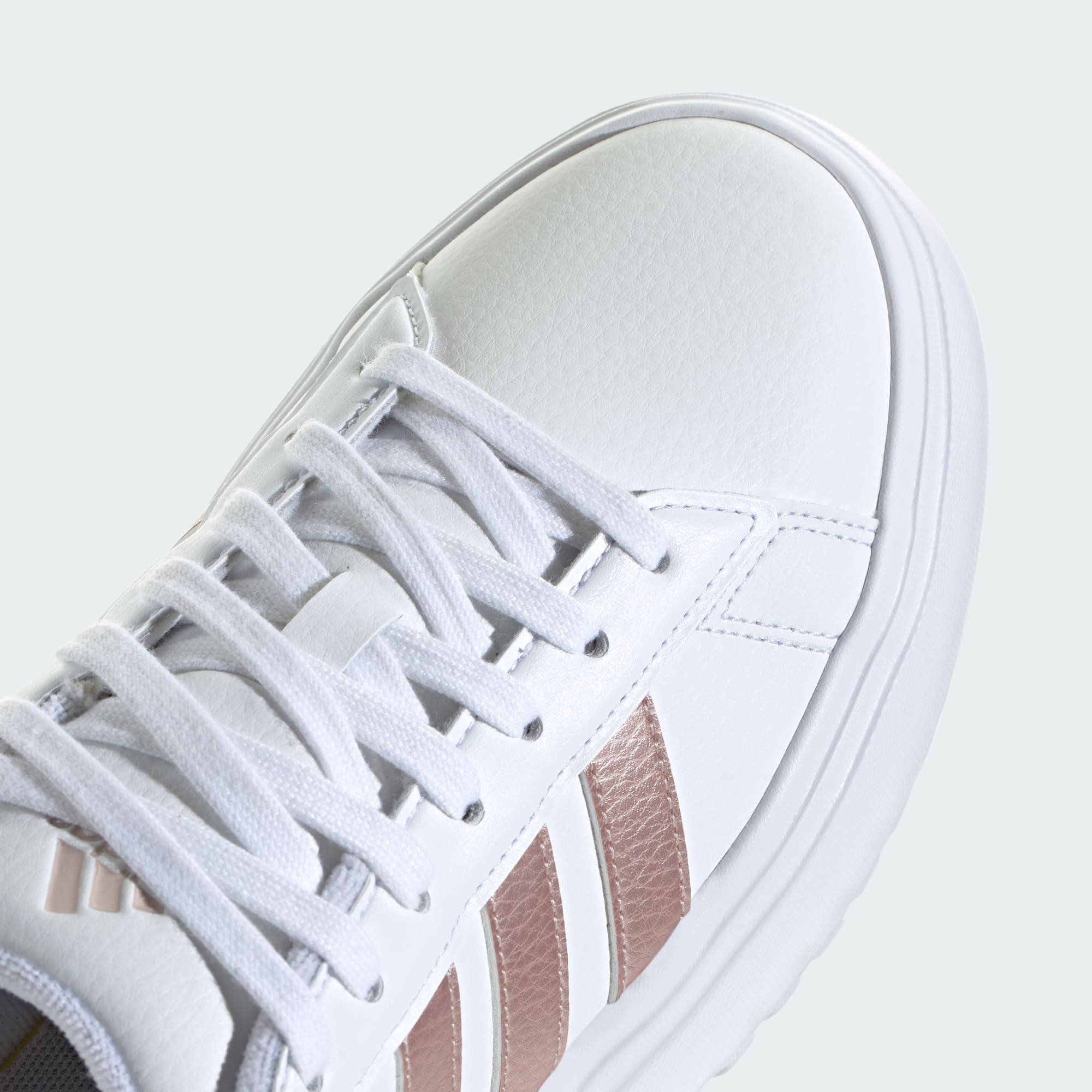 Giày thể thao adidas PLATFORM GRAND COURT nữ IH2425