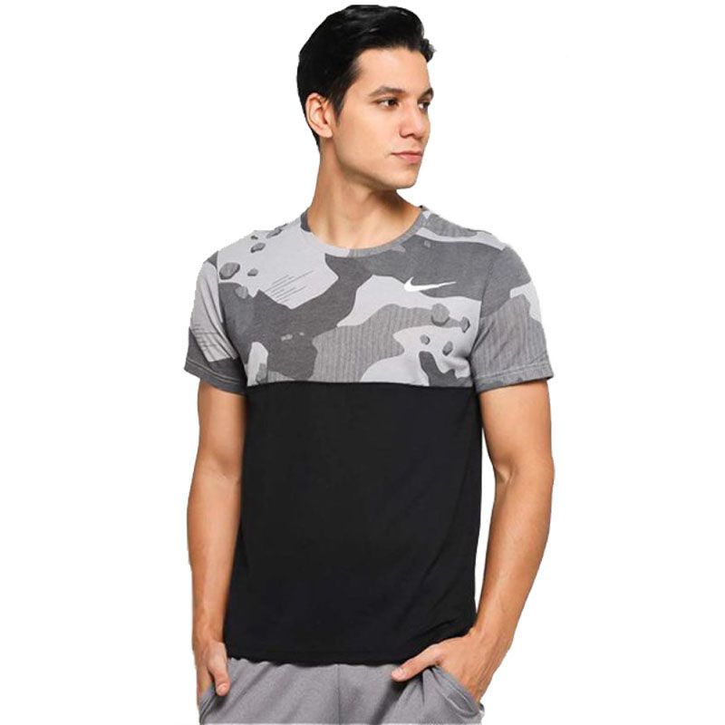 Áo training nike AS M NK DF TOP SS HPR DRY CAMO nam BV2868-010
