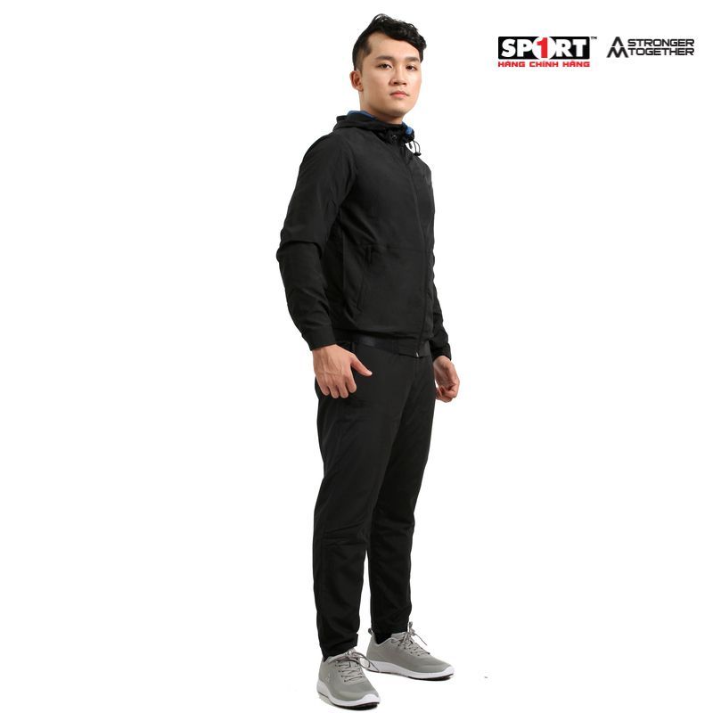 Bộ gió nam mũ MWS004 màu Black-Blue/ Black