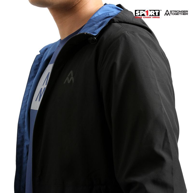 Bộ gió nam mũ MWS004 màu Black-Blue/ Black