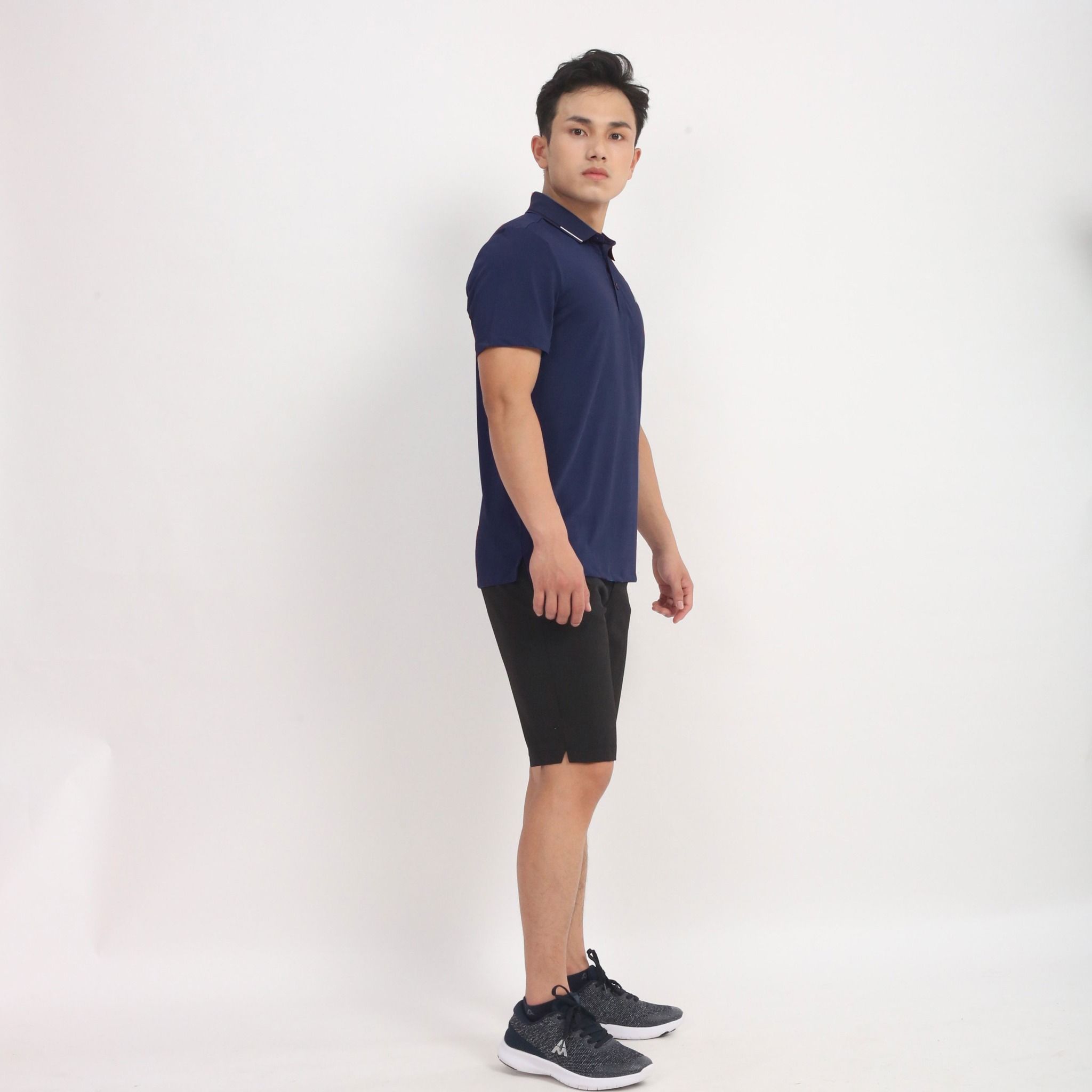  Áo Polo men PLM211 Navy 