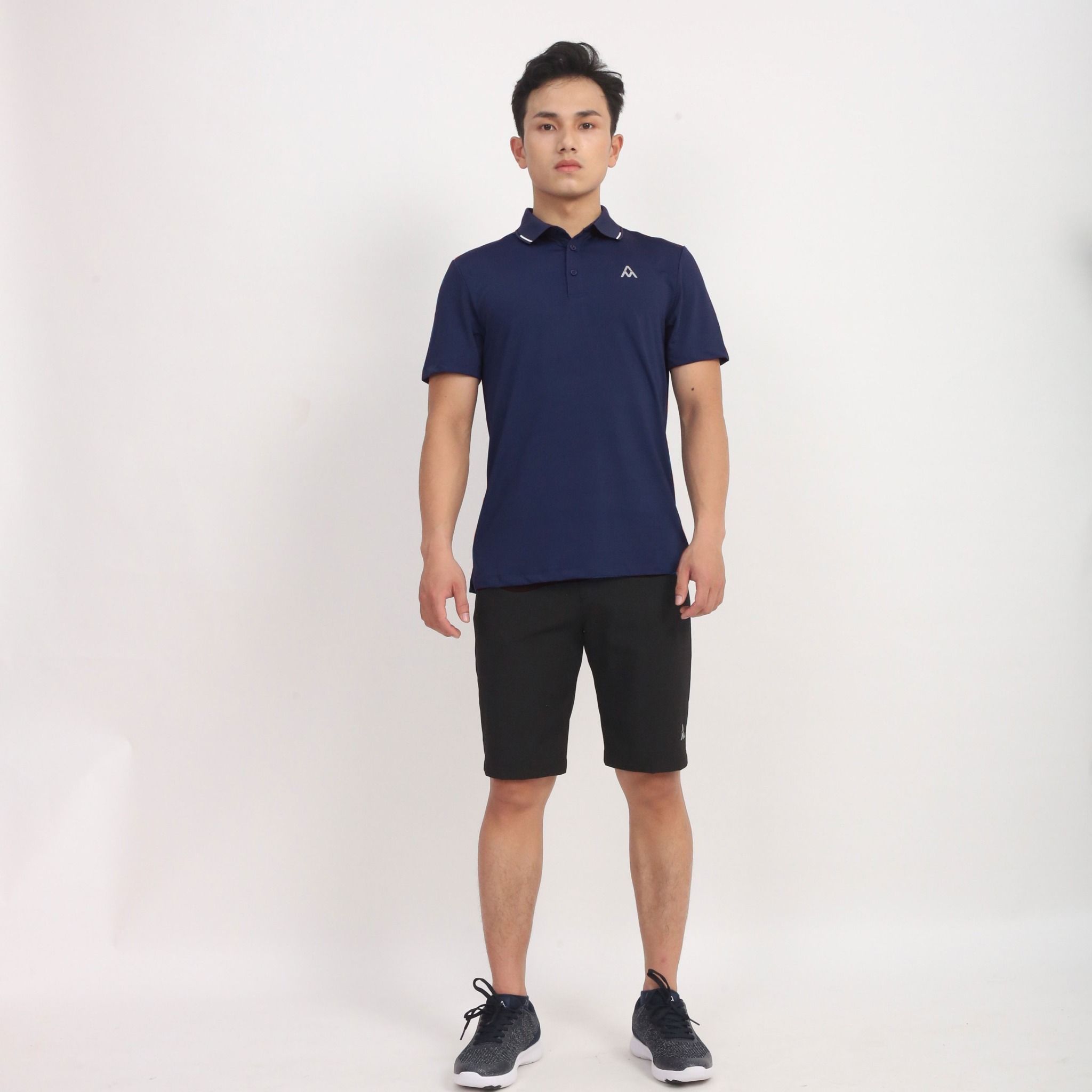  Áo Polo men PLM211 Navy 