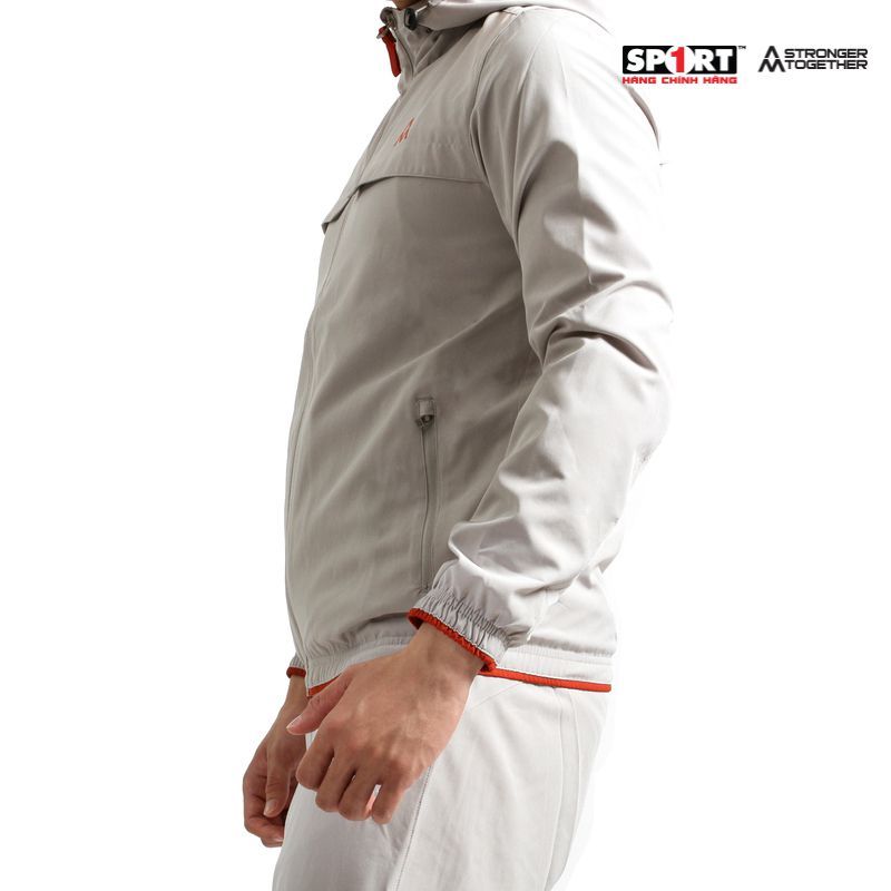 Bộ gió nam AM mũ lé DK.Orange MWS003 màu LT.Grey