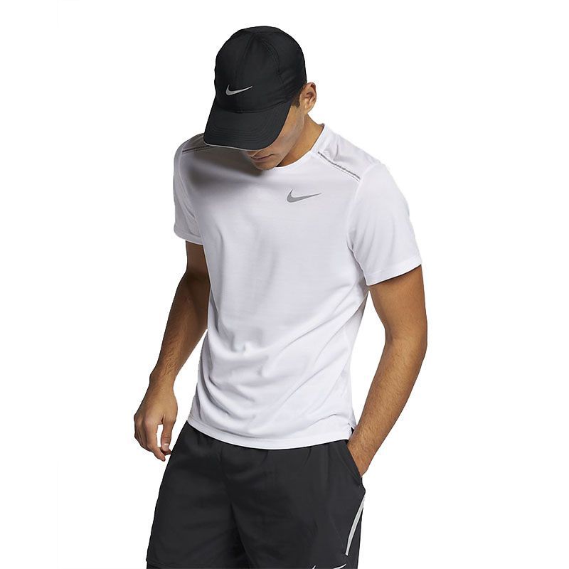 Áo running nike AS M NK DRY MILER TOP SS nam AJ7566-100