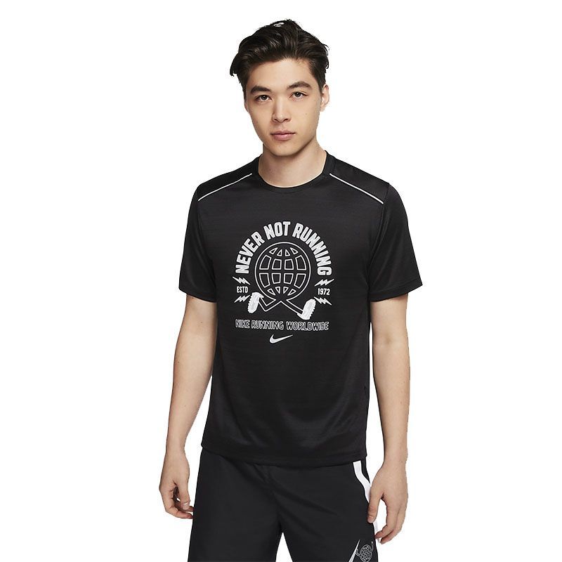 Áo running nike AS M NK MILER SS WILD RUN GX nam CJ5404-010