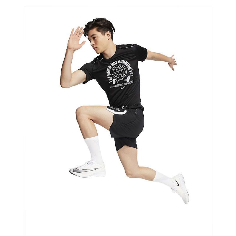 Áo running nike AS M NK MILER SS WILD RUN GX nam CJ5404-010
