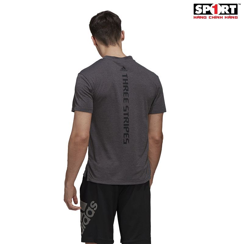 Áo sportswear adidas 3-BAR TECH TEE nam GR7102