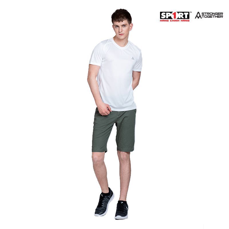 Áo T-shirt sao màu trắng Nam TSS001