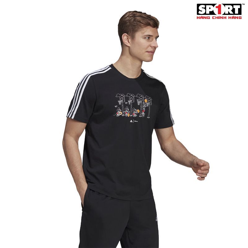 Áo thể thao adidas 3 sọc Disney Mickey nam GL3085