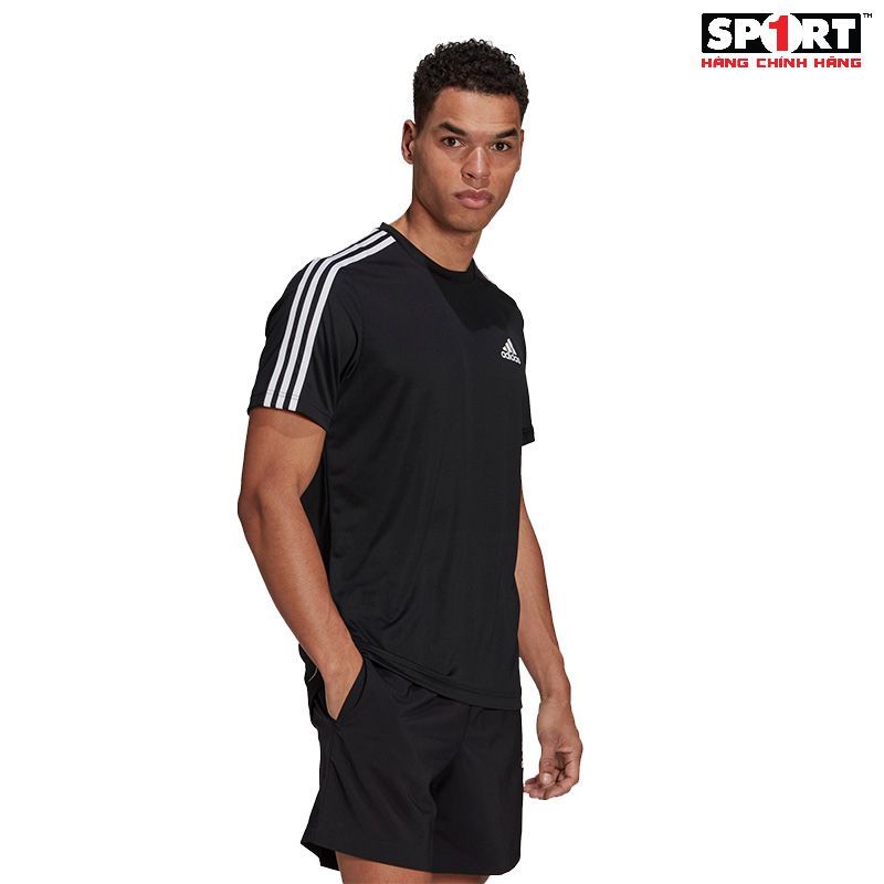 Áo training adidas 3 SỌC AEROREADY nam GM2105