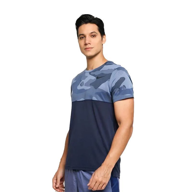 Áo training nike AS M NK DF TOP SS HPR DRY CAMO nam BV2868-451