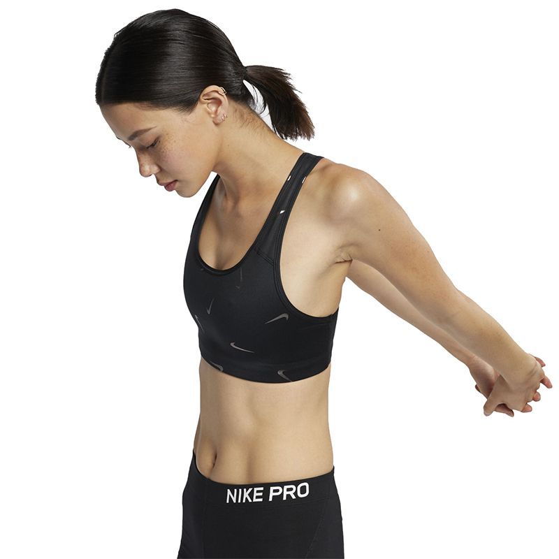 Áo training nike SWOOSH PRINT BRA nữ AQ0155-010