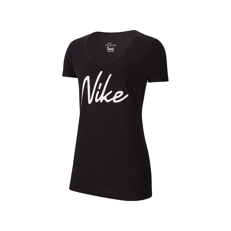 Áo training nike AS W NK DFCT TEE SCOOP LOGO XD nữ CQ0259-010